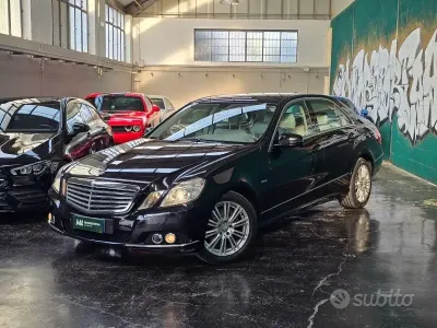Usata Mercedes E350 Avantgarde 231 CV (169 kW) 2009 Nero Berlina