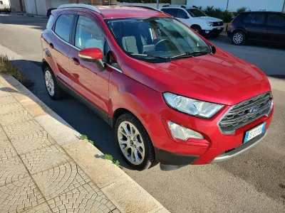 Usata Ford Ecosport Titanium S 99 CV (72 kW) 2021 Rosso SUV