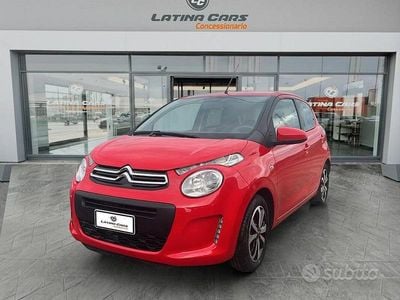 Usata Citroën C1 Feel 72 CV (52 kW) 2021 Rosso Utilitaria
