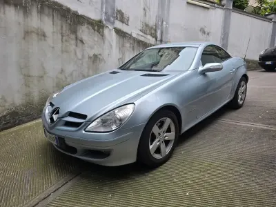 Usata Mercedes SLK200 SE 163 CV (119 kW) 2005 Argento Cabrio