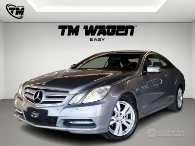 Usata Mercedes E220 Avantgarde 170 CV (125 kW) 2011 Grigio Coupé
