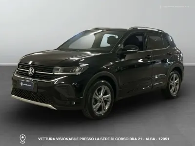 Usata VW T-Cross R-line 116 CV (85 kW) 2024 2t deep black perlato SUV