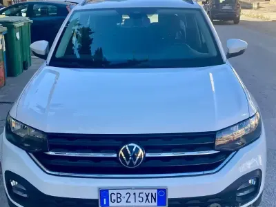 Usata VW T-Cross 95 CV (69 kW) 2020 Bianco SUV