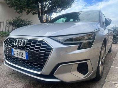 Usata Audi A3 Business 150 CV (110 kW) 2020 Argento Berlina