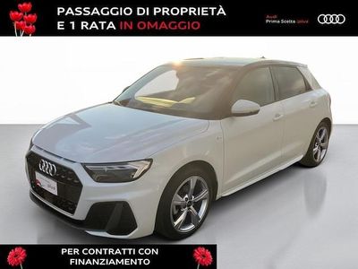 Usata Audi A1 Sportback S-Line 150 CV (110 kW) 2024 Bianco ghiaccio metallizzato Utilitaria
