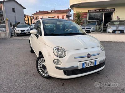 Usata Fiat 500 Lounge 69 CV (50 kW) 2010 Bianco Berlina