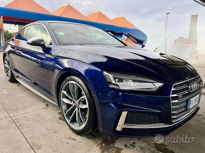 Usata Audi A5 354 CV (260 kW) 2017 Blu Coupé
