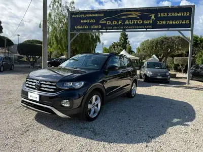 Usata VW T-Cross Style 110 CV (80 kW) 2022 Nero SUV