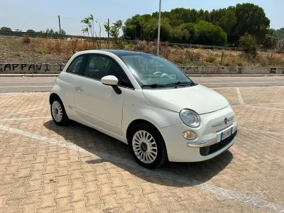 Usata Fiat 500 Lounge 69 CV (50 kW) 2009 Giallo Cabrio