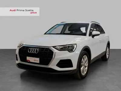 Usata Audi Q3 Business 245 CV (180 kW) 2021 Bianco ghiacciaio metallizzato SUV