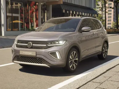 Nuova VW T-Cross R-line Plus 115 CV (84 kW) 2026 Smoky grey metallizzato SUV