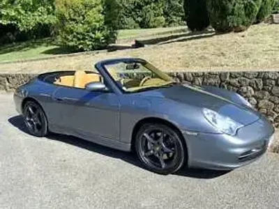 Brugt Porsche 911 Carrera 4 Cabriolet 320 HK (235 kW) 2002 Grå Cabriolet