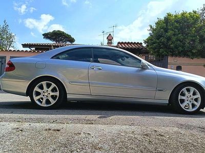 Usata Mercedes CLK220 Elegance 150 CV (110 kW) 2007 Argento Coupé