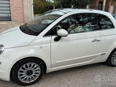 Usata Fiat 500 Lounge 69 CV (50 kW) 2018 Bianco Utilitaria