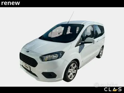 Usata Ford Tourneo Courier S 75 CV (55 kW) 2020 Bianco Monovolume
