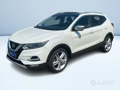 Usata Nissan Qashqai Tekna 140 CV (102 kW) 2019 Bianco pastello SUV