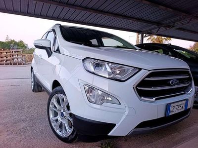 Usata Ford Ecosport Titanium S 95 CV (69 kW) 2020 Bianco SUV