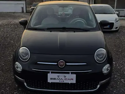 Usata Fiat 500 Lounge 69 CV (50 kW) 2016 Nero Utilitaria