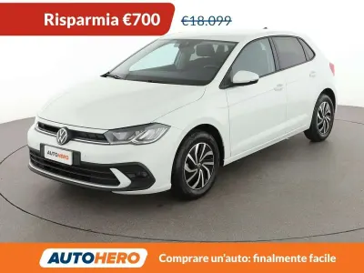 Usata VW Polo Life 95 CV (69 kW) 2023 Bianco Utilitaria