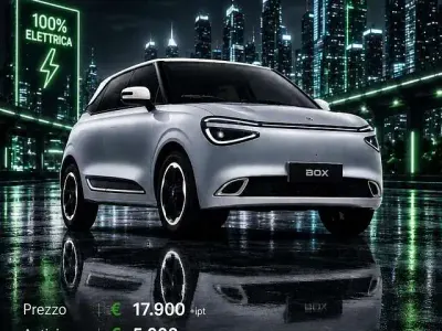 Nuova DongFeng Box 38 kW (52 CV) 2026 Argento Utilitaria