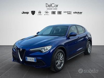 Usata Alfa Romeo Stelvio Business 160 CV (117 kW) 2021 Blu SUV
