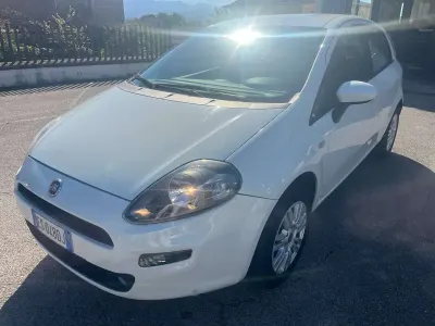 Usata Fiat Punto Lounge 77 CV (56 kW) 2013 Bianco Utilitaria