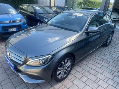 Usata Mercedes C200 Elegance 136 CV (100 kW) 2018 Grigio Berlina