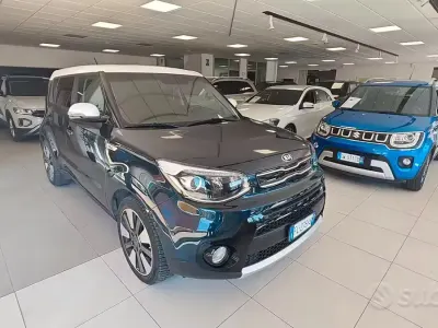 Begagnad Kia Soul 132 HK (97 kW) 2018 Blå SUV