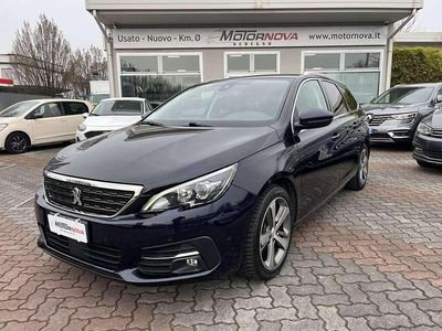 Usata Peugeot 308 SW Allure 131 CV (96 kW) 2019 Blu Station wagon