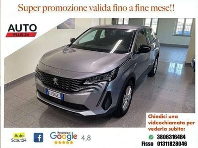 Usata Peugeot 3008 Active 131 CV (96 kW) 2022 Grigio artense SUV