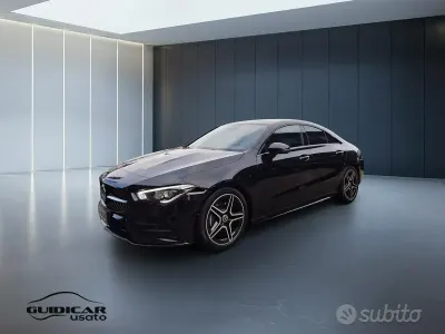 Usata Mercedes CLA180 Premium 116 CV (85 kW) 2022 Nero Berlina