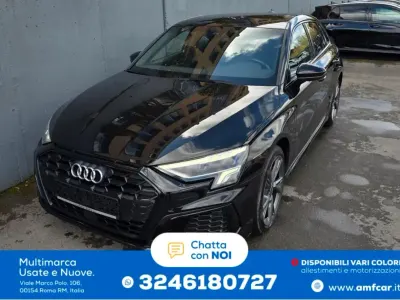 Usata Audi A3 S-Line 149 CV (109 kW) 2022 Nero Berlina