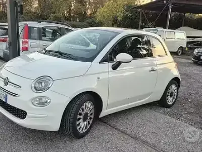 Usata Fiat 500 Lounge 85 CV (62 kW) 2019 Bianco Berlina
