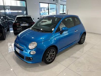 Usata Fiat 500 S 69 CV (50 kW) 2015 Blu Utilitaria