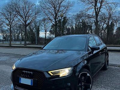 Usata Audi A3 Sport 180 CV (132 kW) 2019 Nero Berlina