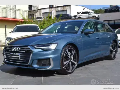 Usata Audi A6 S-Line 286 CV (210 kW) 2022 Blu/azzurro Station wagon