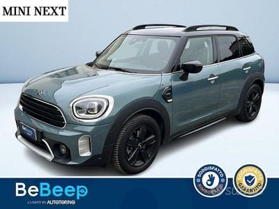 Usata Mini Cooper D Countryman 150 CV (110 kW) 2021 Blu metallizzato SUV