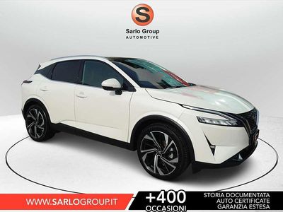 Usata Nissan Qashqai Tekna+ 158 CV (116 kW) 2022 White pearl brillant SUV