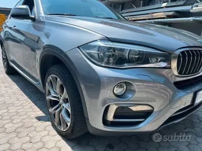 Usata BMW X6 Efficient Dynamics 258 CV (189 kW) 2015 Grigio SUV