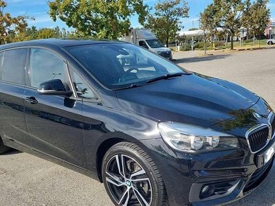 Usata BMW 214 Gran Tourer Luxury Line 95 CV (69 kW) 2016 Nero Monovolume