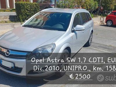usata Opel Astra SW, 1.7 CDTI- Dic. 2010, UNIPRO. EURO5