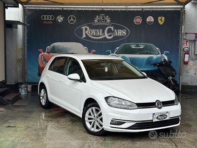 Usata VW Golf VII Sport 115 CV (84 kW) 2019 Bianco Berlina