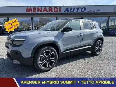 Uusi Jeep Avenger Summit 110 HP (80 kW) 2026 Harmaa Katumaasturi