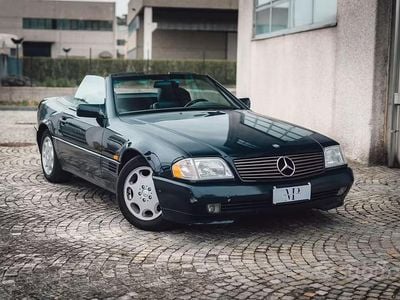 Usata Mercedes SL320 231 CV (169 kW) 1995 Blu Cabrio