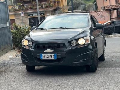 Usata Chevrolet Aveo 86 CV (63 kW) 2012 Nero Berlina