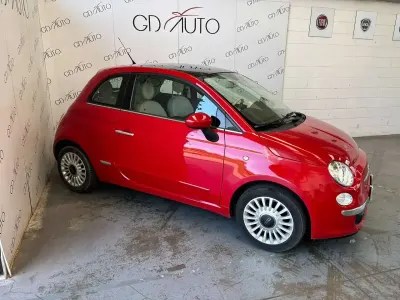 Usata Fiat 500 Lounge 69 CV (50 kW) 2012 Rosso Utilitaria