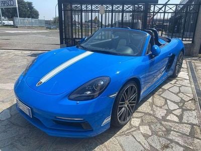 Usata Porsche 718 Boxster 300 CV (220 kW) 2023 Blu/azzurro Cabrio