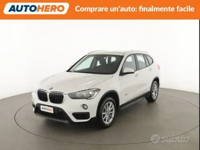 Usata BMW X1 Advantage 116 CV (85 kW) 2016 Bianco SUV