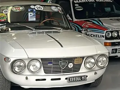 Begagnad Lancia Fulvia 86 HK (63 kW) 1968 Vit Sportkupé