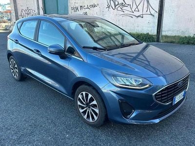 Usata Ford Fiesta Titanium 75 CV (55 kW) 2022 Blu/azzurro Utilitaria